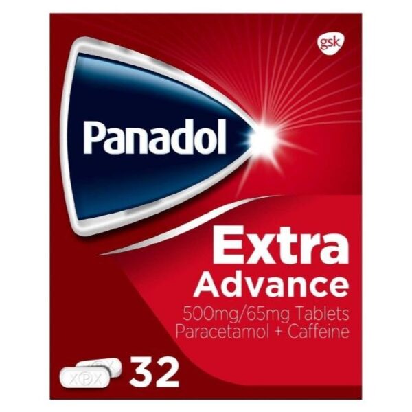 Panadol Extra Advance 500mg 32 Tablets