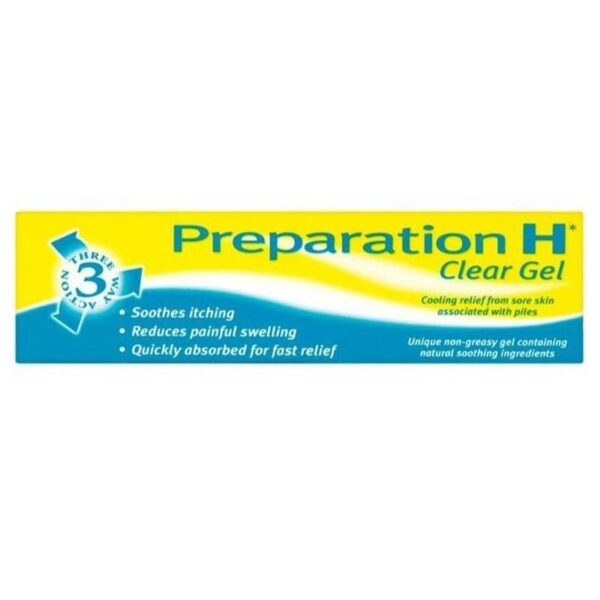 Preparation H Clear Gel