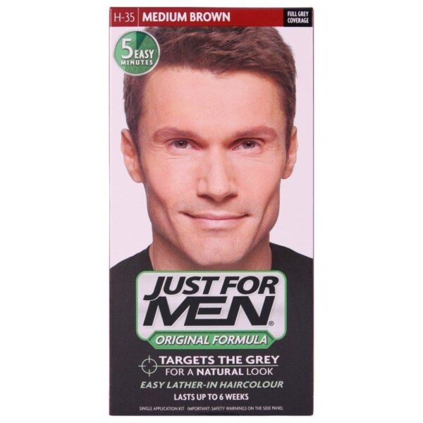 Just for Men Hair Colour H35 Medium Brown