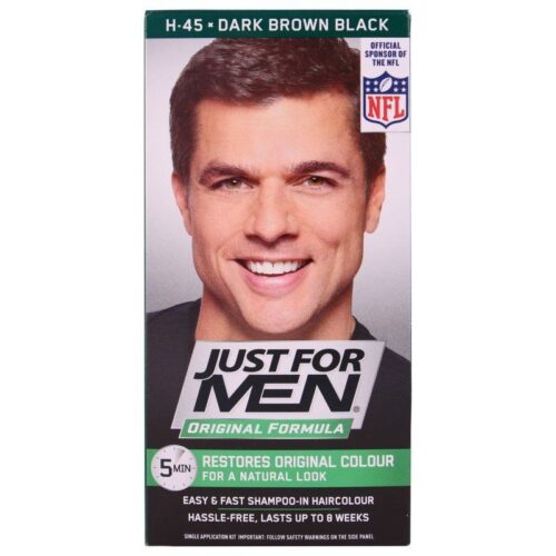 Just for Men Hair Colour H45 Dark Brown Black