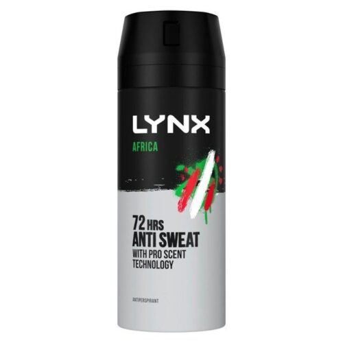 Lynx Dry Africa Aerosol Anti-Perspirant Deodorant 150 m.