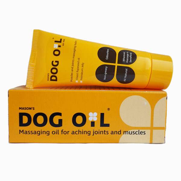 Mason's Dog Oil massage balm 75ml tube
