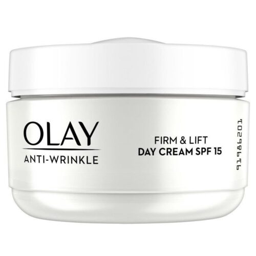 Olay Anti-Wrinkle 50ml Moisturiser Day Cream Firm and Lift SPF15