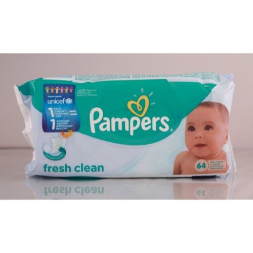 Pampers Baby Wipes 52's Natural Clean