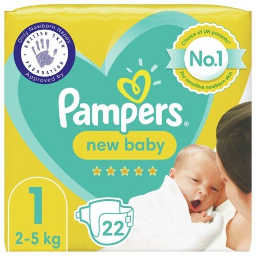 Pampers New Baby Size 1  22 Pack