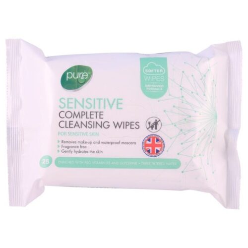 Pure Facial Wipes 25's Sensitive