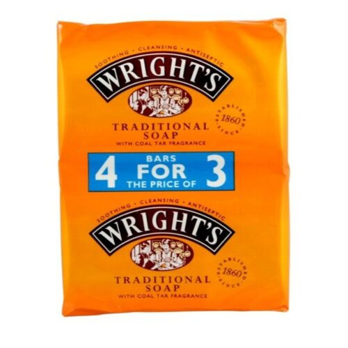 Wrights Bar Soap Original 125g 4 for 3