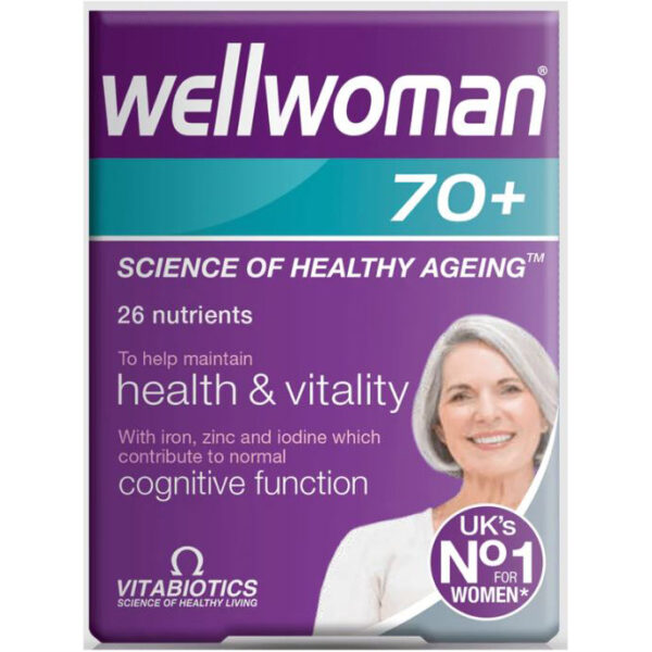 Wellwoman Health and vitality 70+ 30 tablets