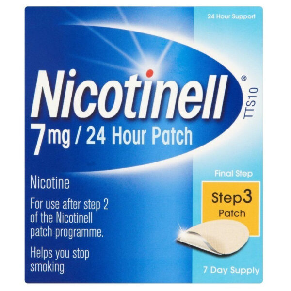 Nicotinell 7 mg. Step 3 patch