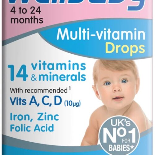 Wellbaby 4-12 Months multivitamin drops